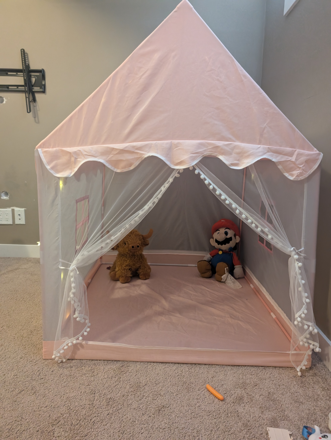 Princess Tent for Girls - Pink Play House - photo 2