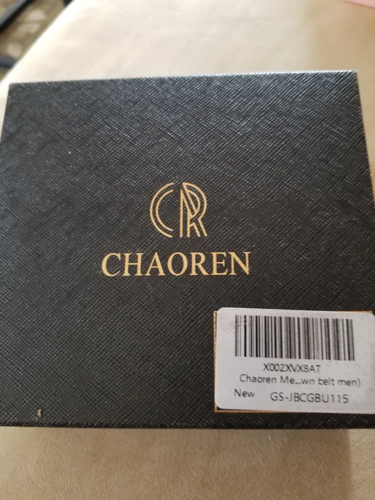 Mens leather belt brand new 43" image indicator(4)