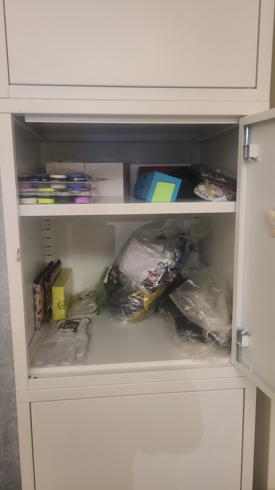 IKEA White 3-Cube Storage Cabinet (metal) - photo 2