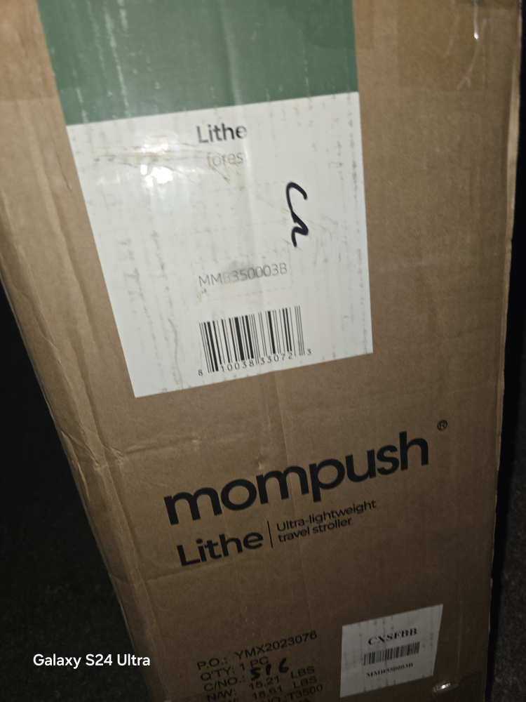 Mompush Ultra-Lightweight Travel Stroller - photo 3