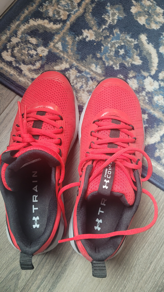Under Armour Red Training Shoes - Size 8.5