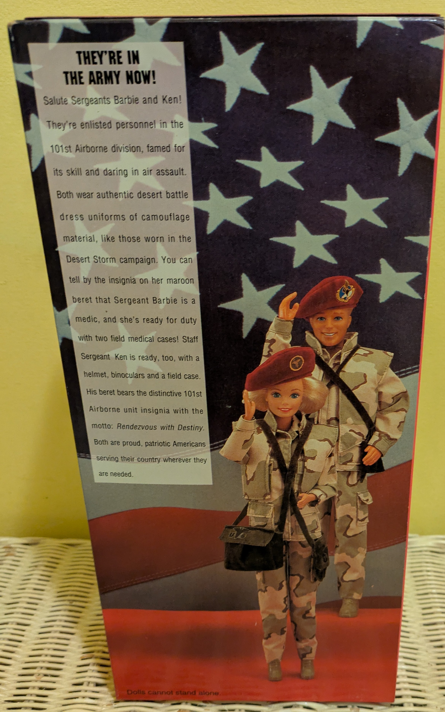 Vintage Mattel Army Ken Doll Stars 'n Stripes Special Edition - photo 2