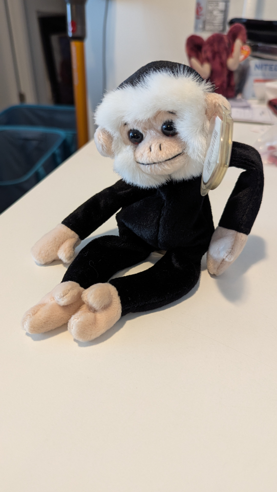Ty Beanie Baby Mooch the Monkey