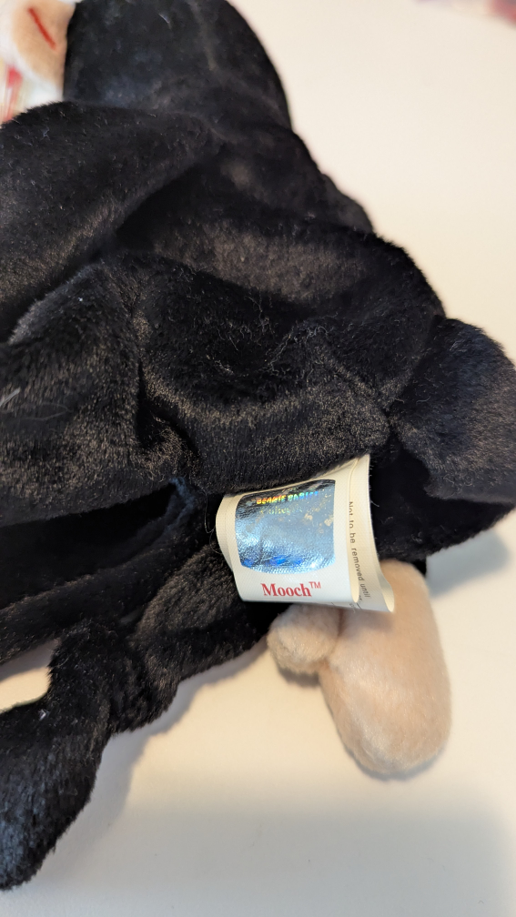 Ty Beanie Baby Mooch the Monkey - photo 2