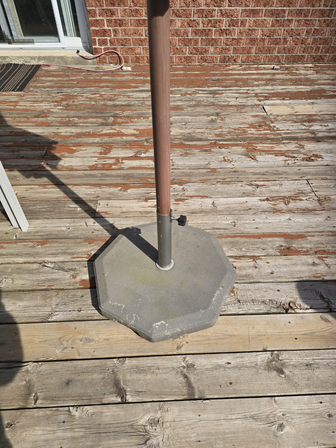 Patio umbrella with stand&base - photo 5