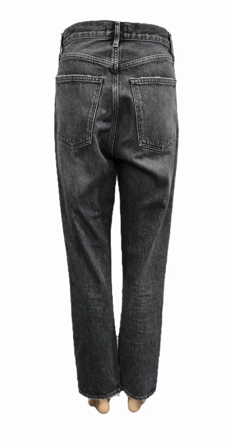 Agolde 90's Pinch Waist High-Rise Straight-Leg Jeans Size 25 image indicator(6)