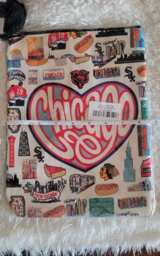 Chicago Themed Zipper Pouch image indicator(3)