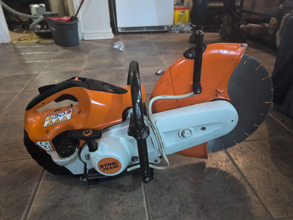 STIHL TS 420 Cut-off Saw - photo 3