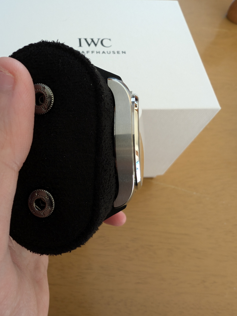 IWC Mark XX Blue Dial on Black Rubber Strap - photo 2