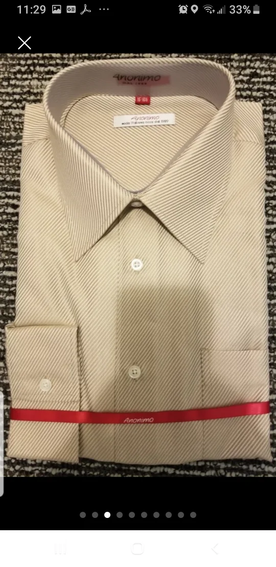 Good Brand Full Sleeve Dress Shirts, Large & Medium. image indicator(3)