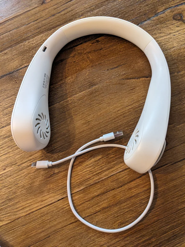 Portable Neck Fan - Personal Cooling Device💚🥕 image indicator(2)