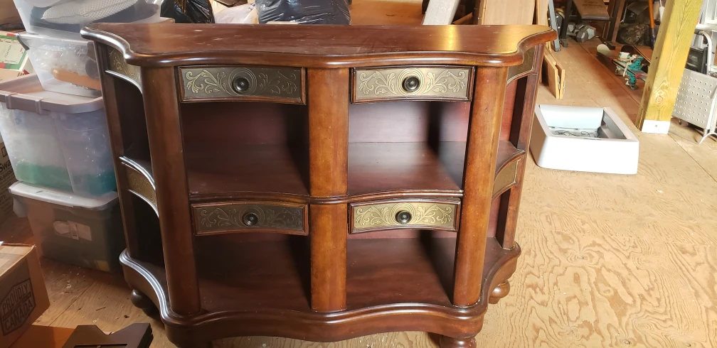 Beautiful Wooden Console Table with Drawers