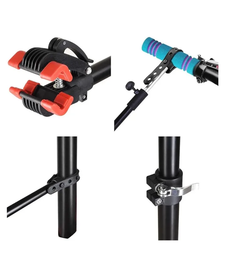 Portable Bike Repair Stand with Tool Tray image indicator(4)