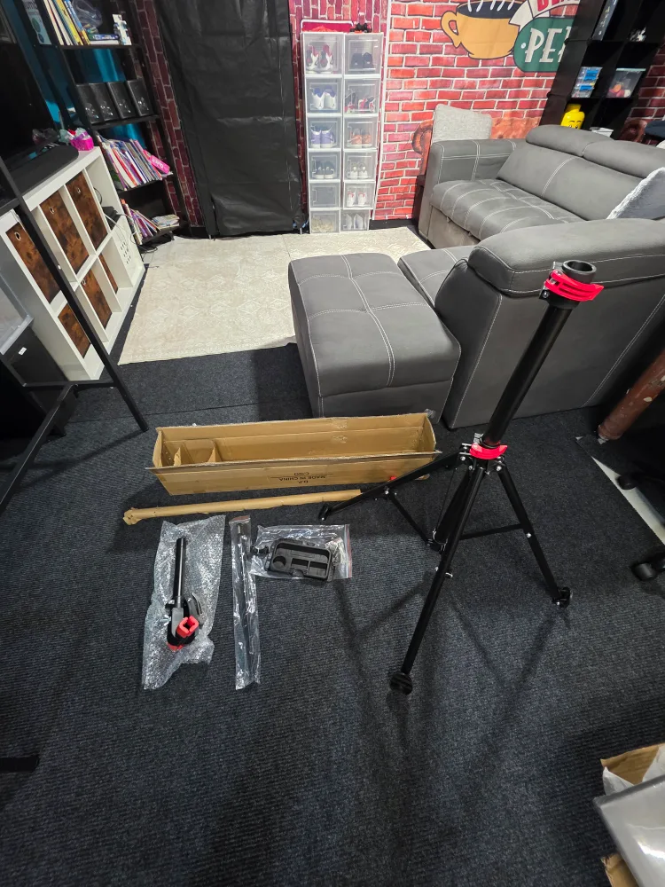 Portable Bike Repair Stand with Tool Tray image indicator(5)