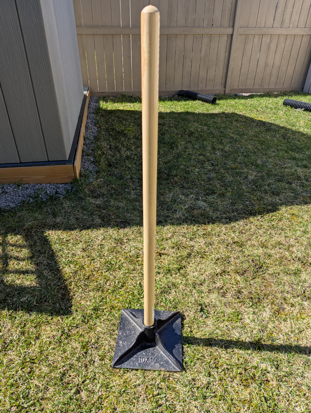 10x10 Square Concrete Trowel