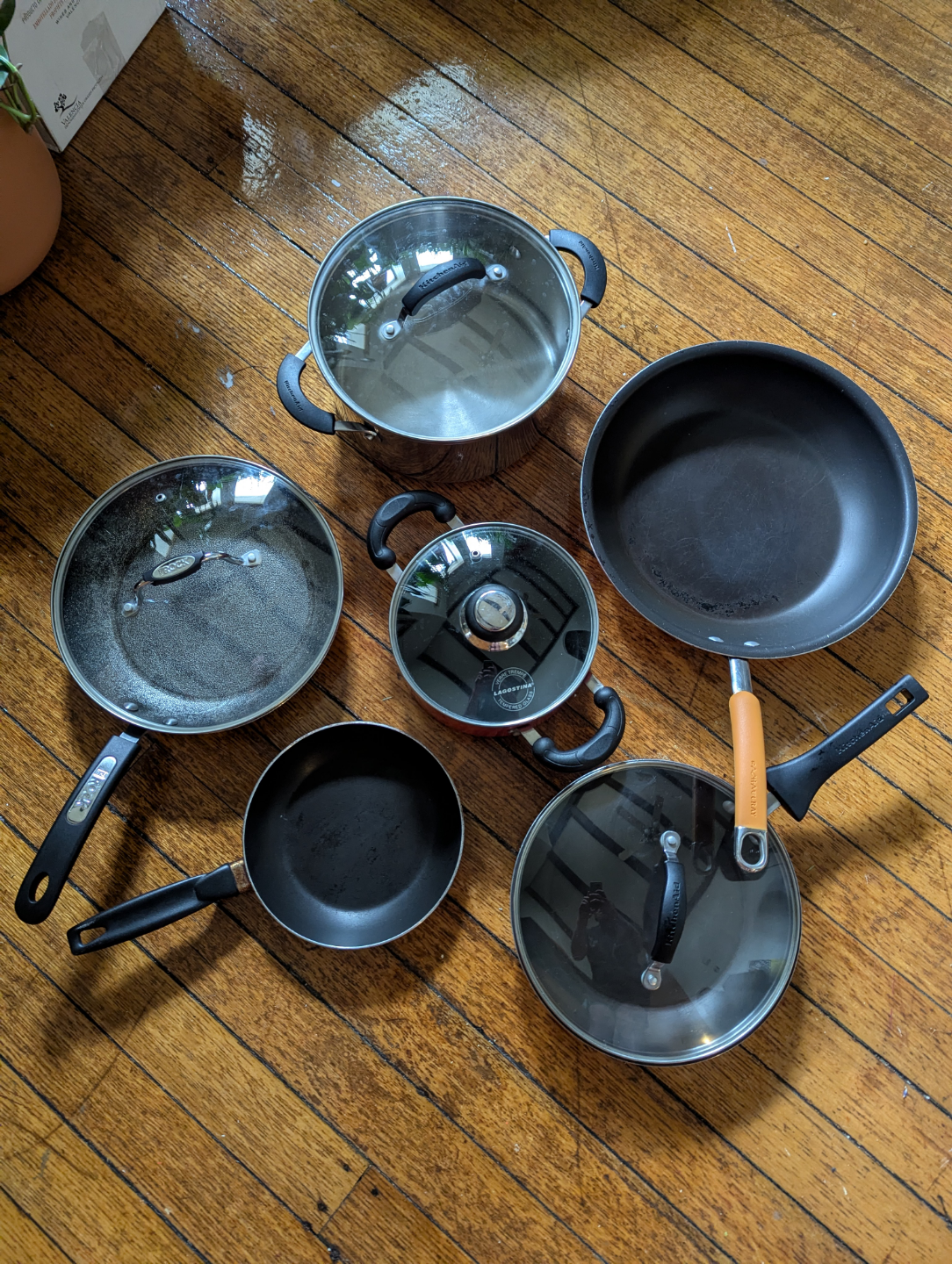 Cookware Set - Lagostina, KitchenAid, and Rachael Ray