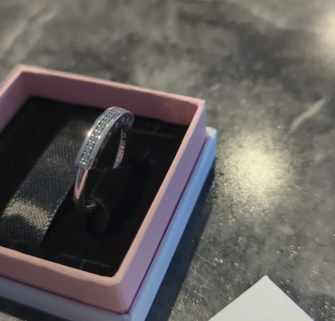 Pandora Silver Ring Size 7 brand new image indicator(5)