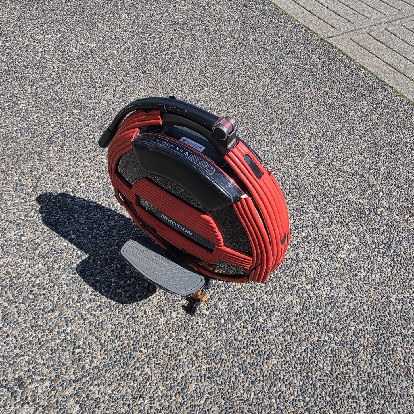 EUC inmotion V10F electric unicycle - photo 5