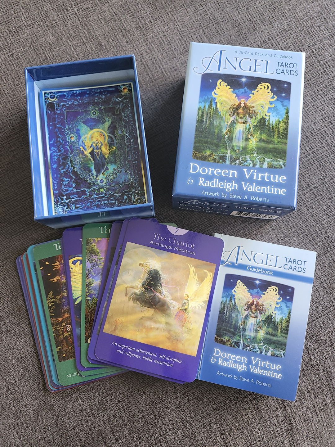 Angel Tarot Cards- Doreen Virtue & Radleigh Valentine