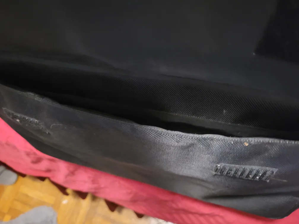 💚Black Laptop Case/Messenger Bag with Shoulder Strap image indicator(3)