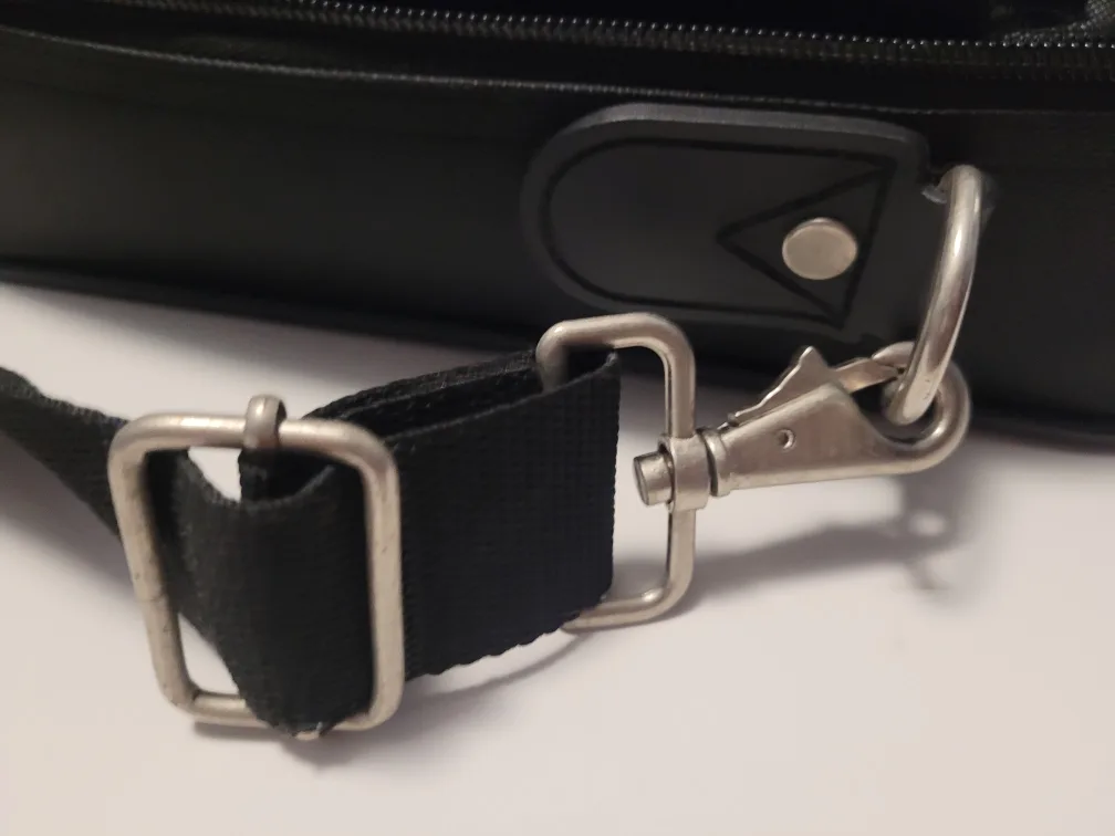 💚Black Laptop Case/Messenger Bag with Shoulder Strap image indicator(6)