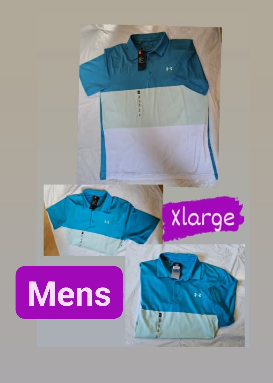 💚Men's Under Armour XLarge Polo Shirt