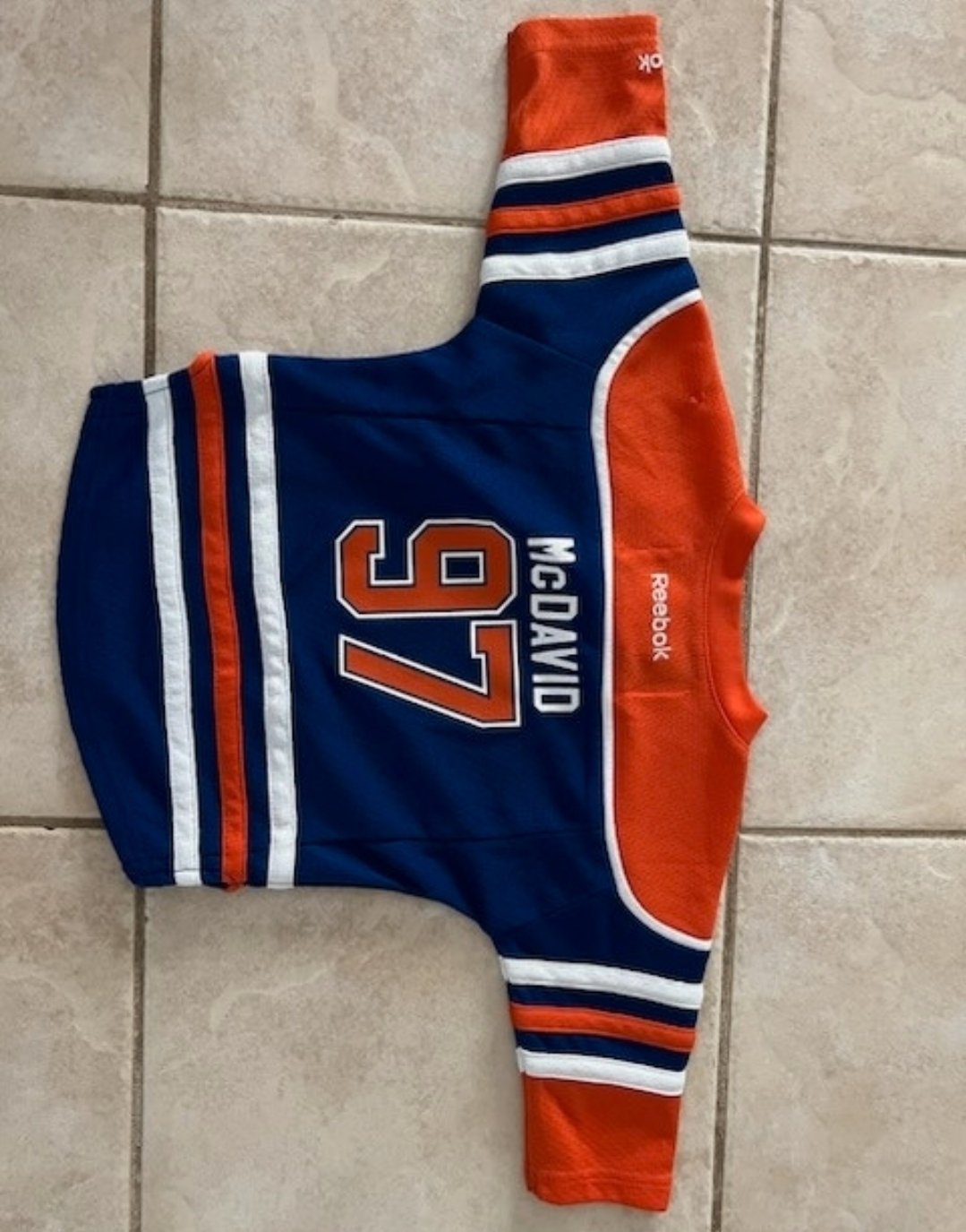 Youth Oilers McDavid Reebok Jersey - photo 2