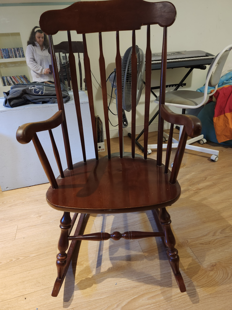 Wooden Rocking Chair