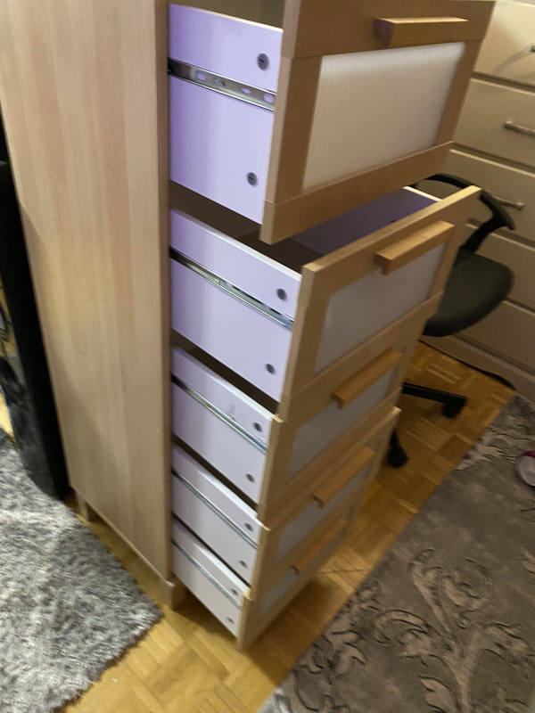IKEA MALM 5-Drawer Chest - photo 2