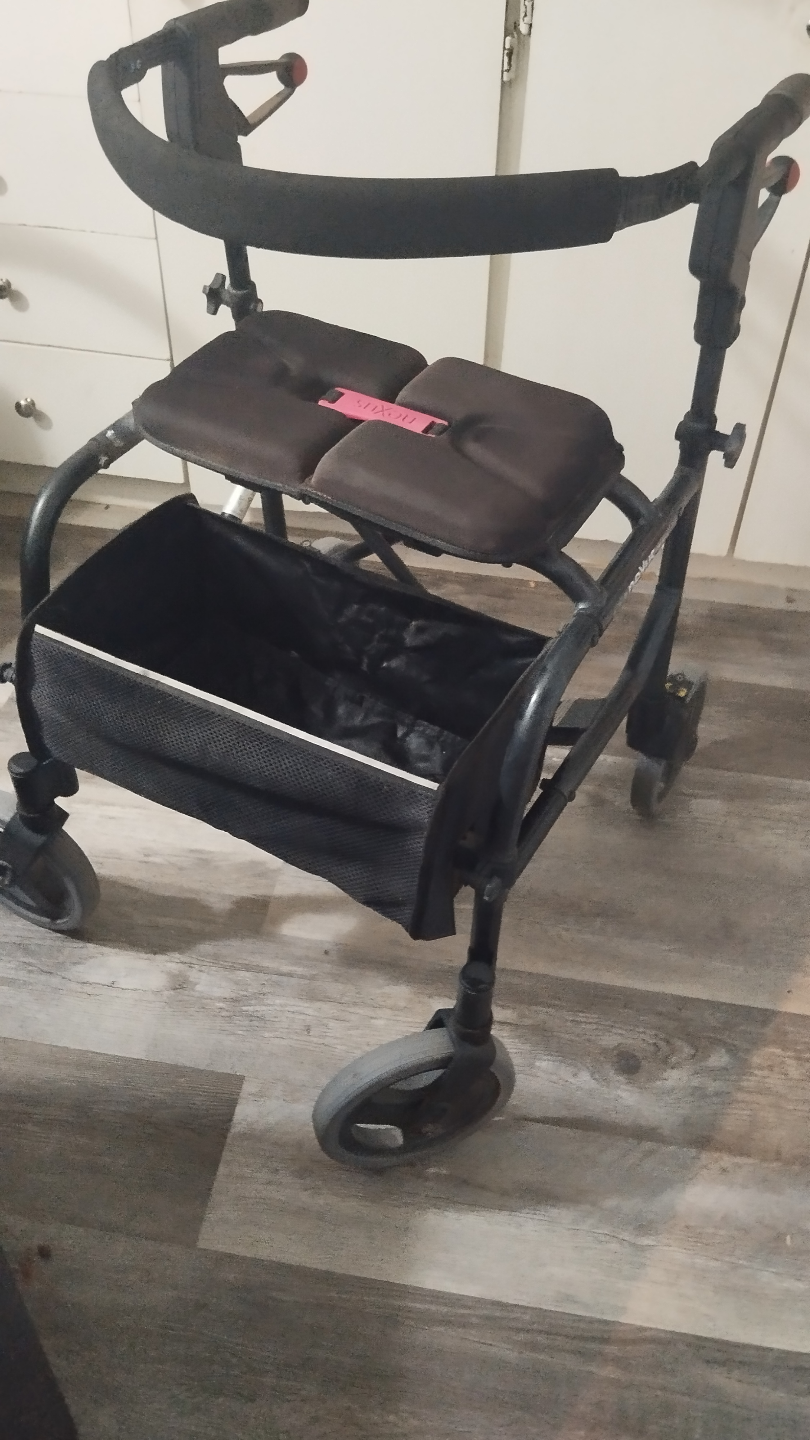 Nexus Rollator Walker with Seat and Basket