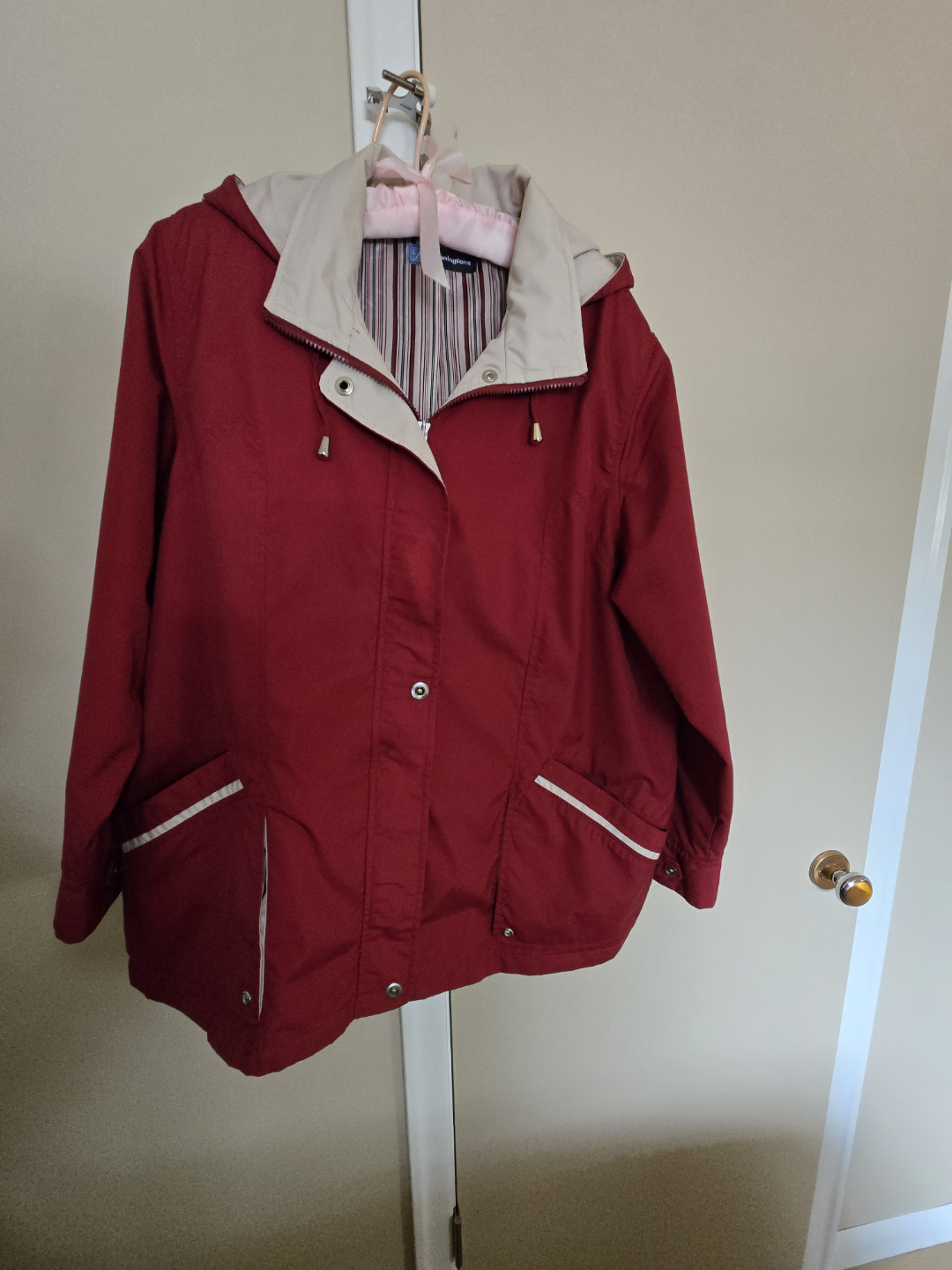 Penningtons Red Hooded Jacket