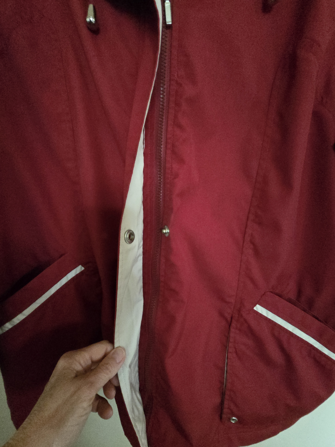 Penningtons Red Hooded Jacket - photo 4