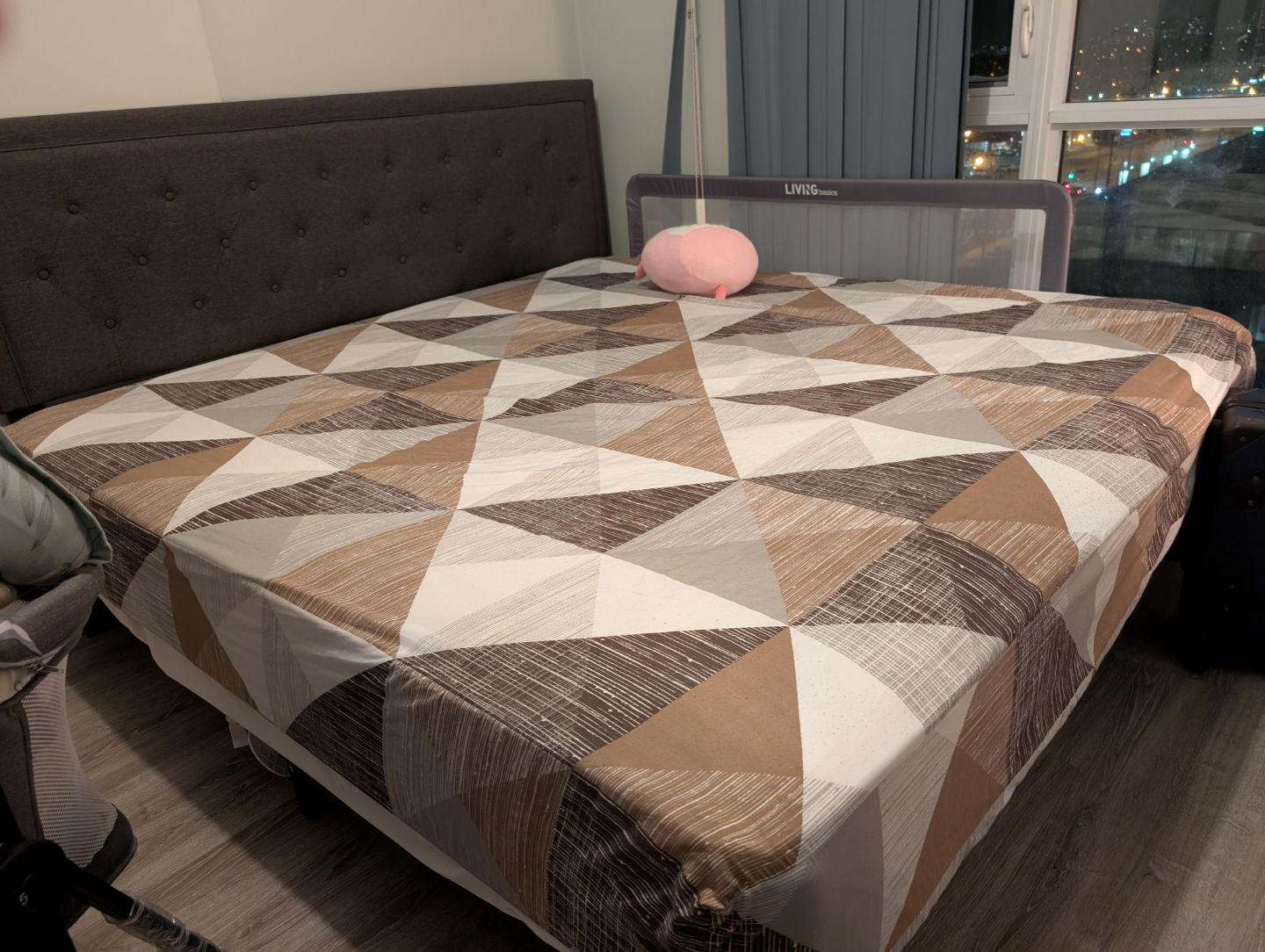 Moving out Sale - Wooden Slats Bed Frame King Size.