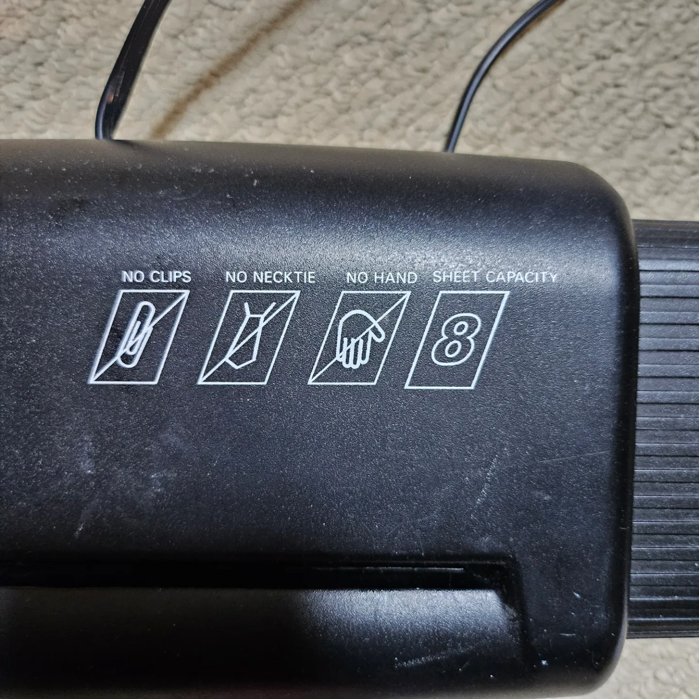 Sylvania Automatic Straight-Cut Paper Shredder💚 image indicator(3)