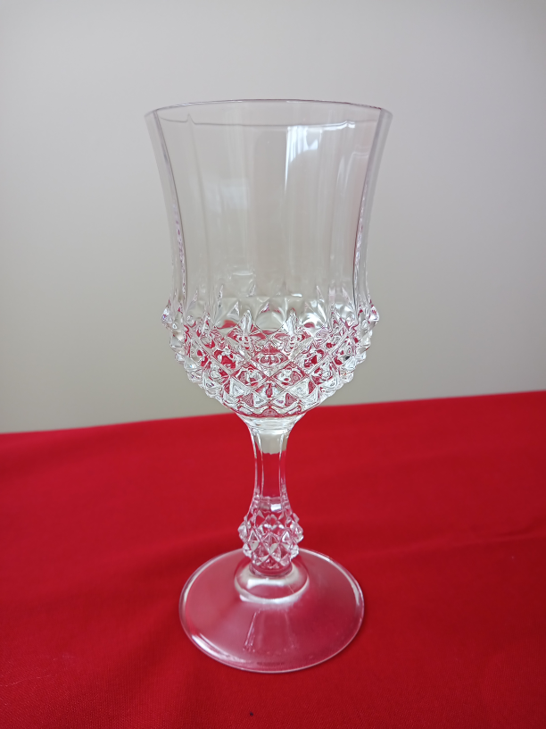 Set of Six Crystal Wine Glasses - photo 3