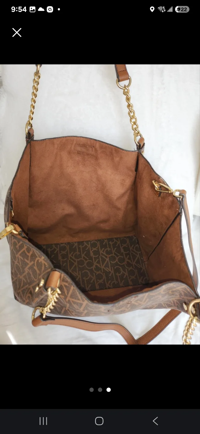 Calvin Klein Monogram Tote Bag image indicator(3)