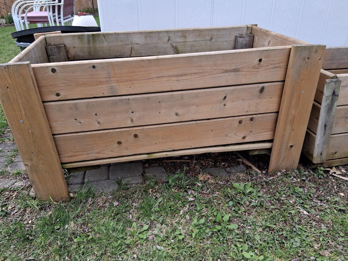 Two Wooden Raised Garden Beds - photo 2