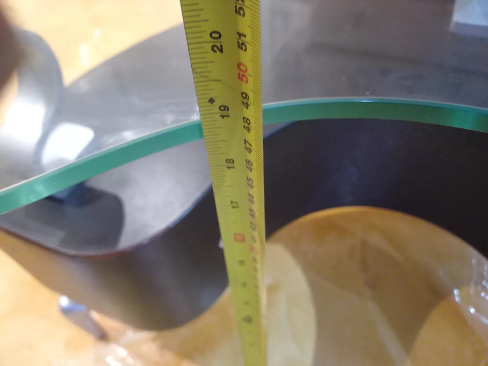 Centre Table Glass and wood image indicator(7)