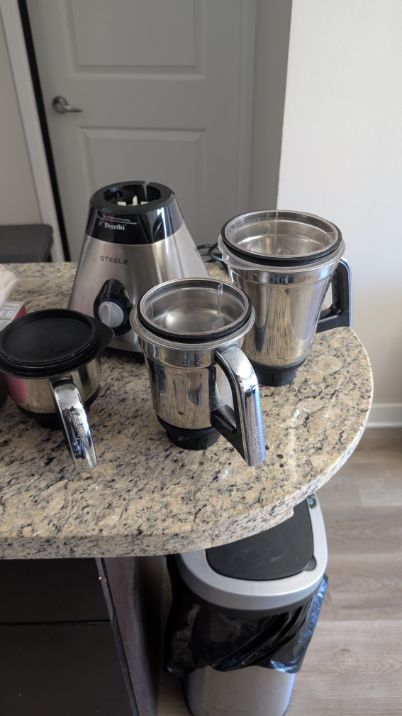 Preeti Steele Blender with Multiple Jars (3) 💚
