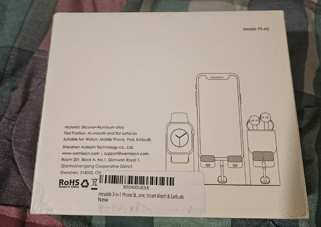 WEMISS 3-in-1 Phone Stand Holder for Desk image indicator(2)