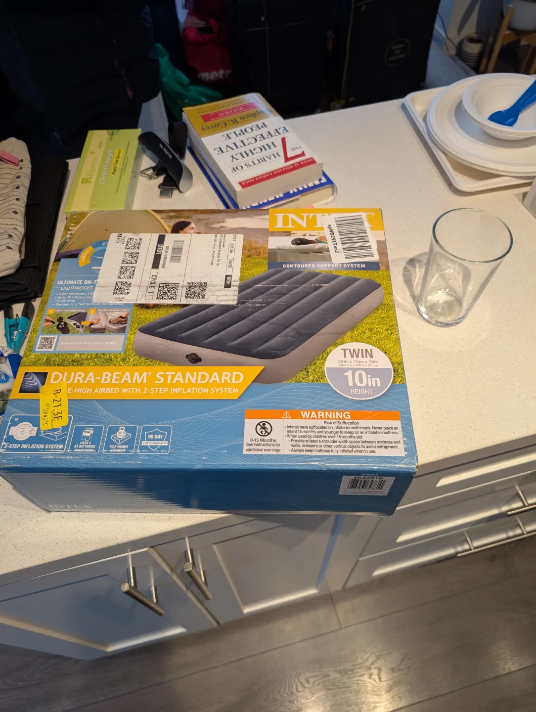 Sealed Unused Intex Air Mattress thumbnail