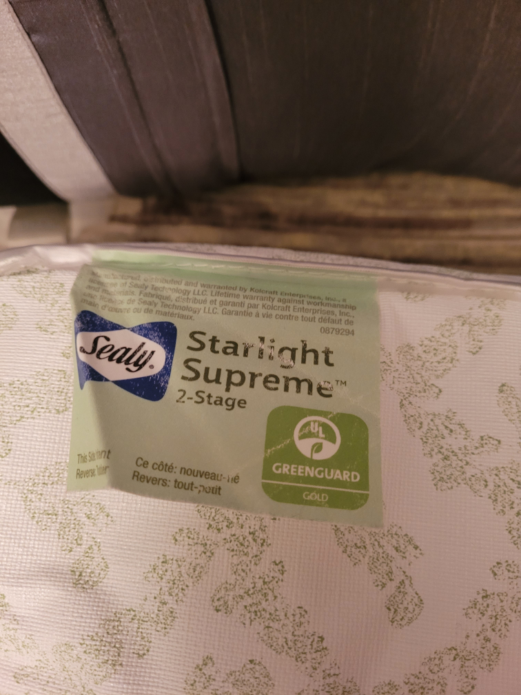 Sealy Starlight Supreme 2-Stage Crib Mattress - photo 3