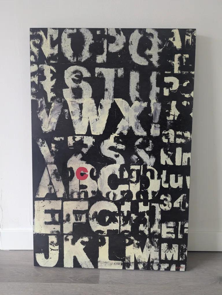 Homesense Typography Canvas Wall Art image indicator(2)