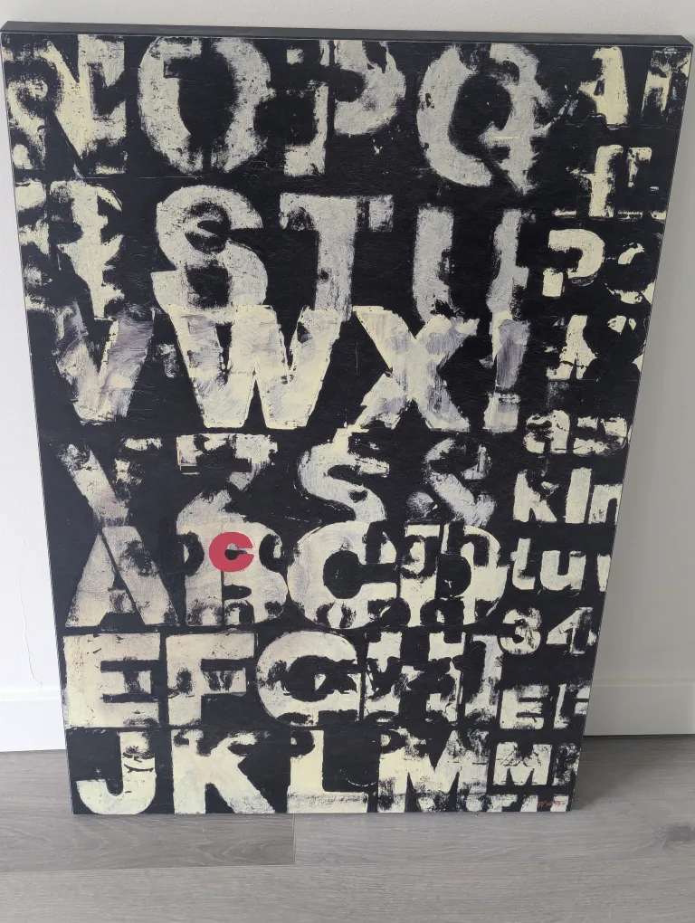 Homesense Typography Canvas Wall Art image indicator(3)