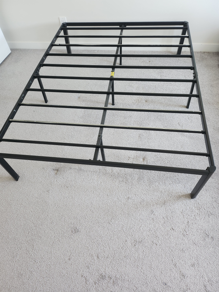 Queen Metal Bed Frame - 700lb Capacity