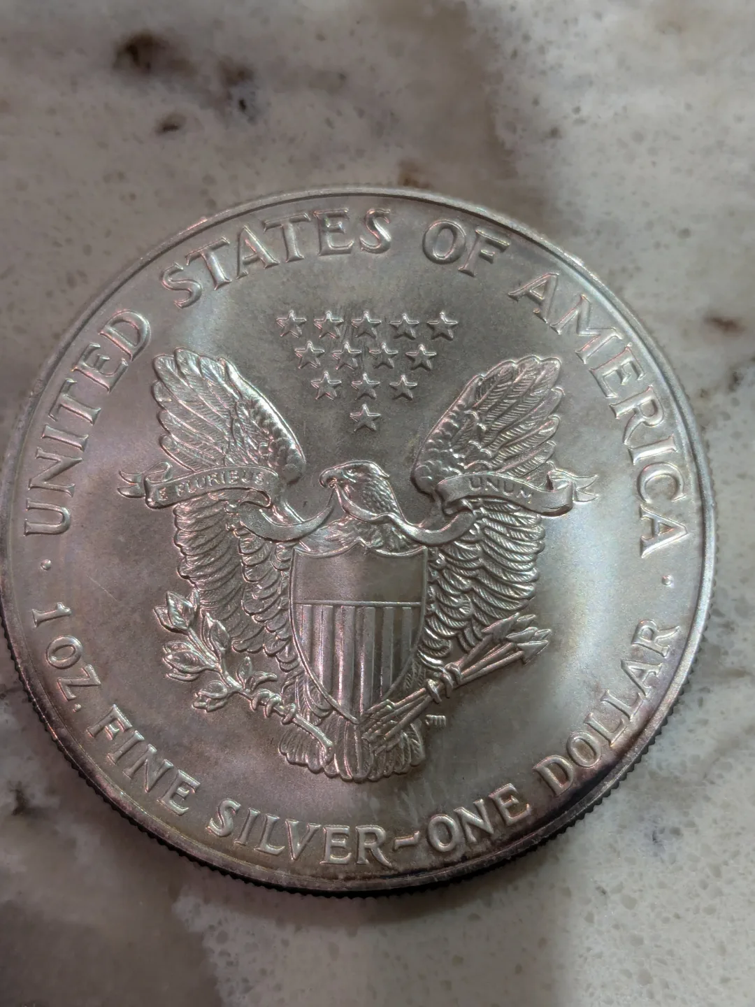 1991 American Silver Eagle Dollar Coin image indicator(2)