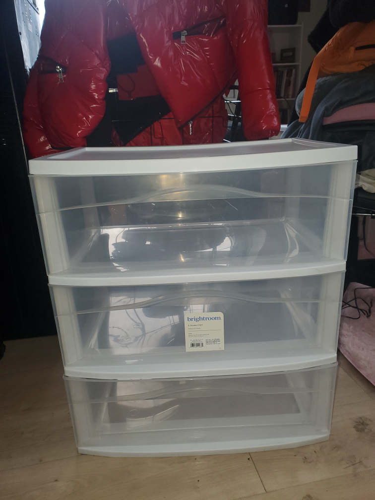 3-Drawer Storage Organizer & mirror💚