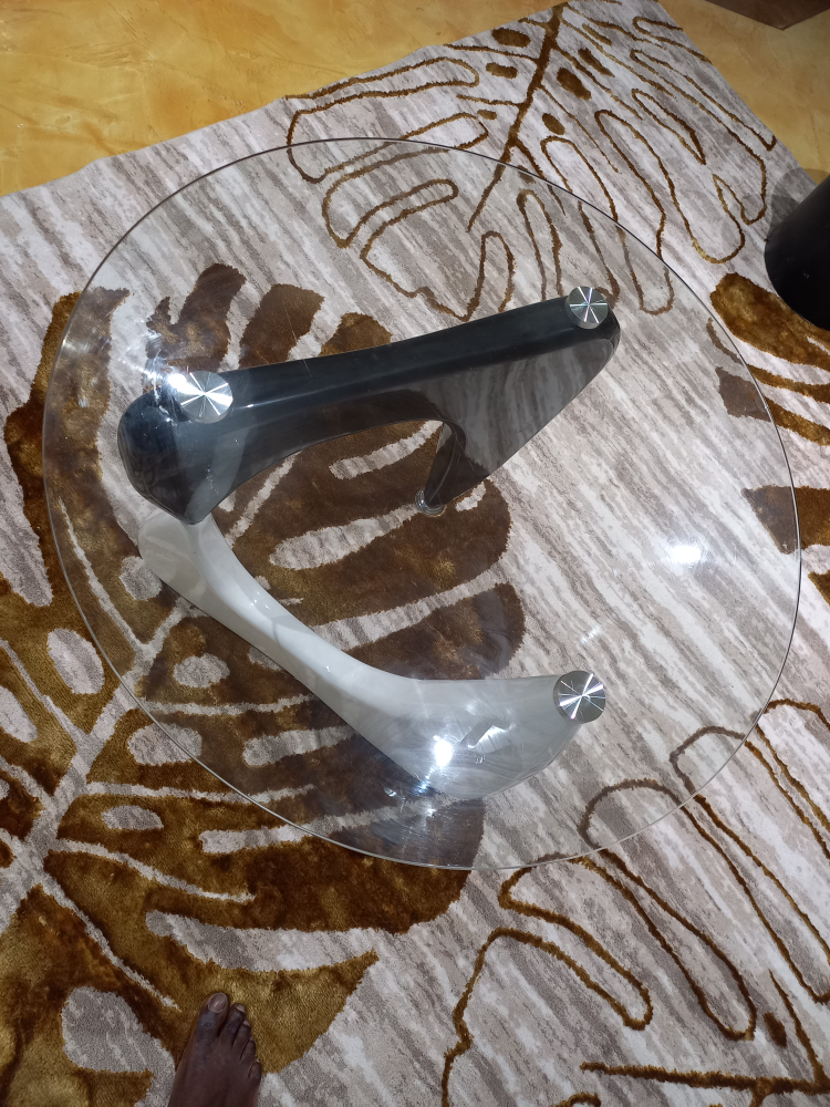 Unique Modern Glass Top Coffee Table