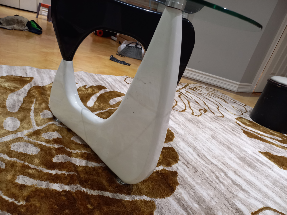 Unique Modern Glass Top Coffee Table - photo 2