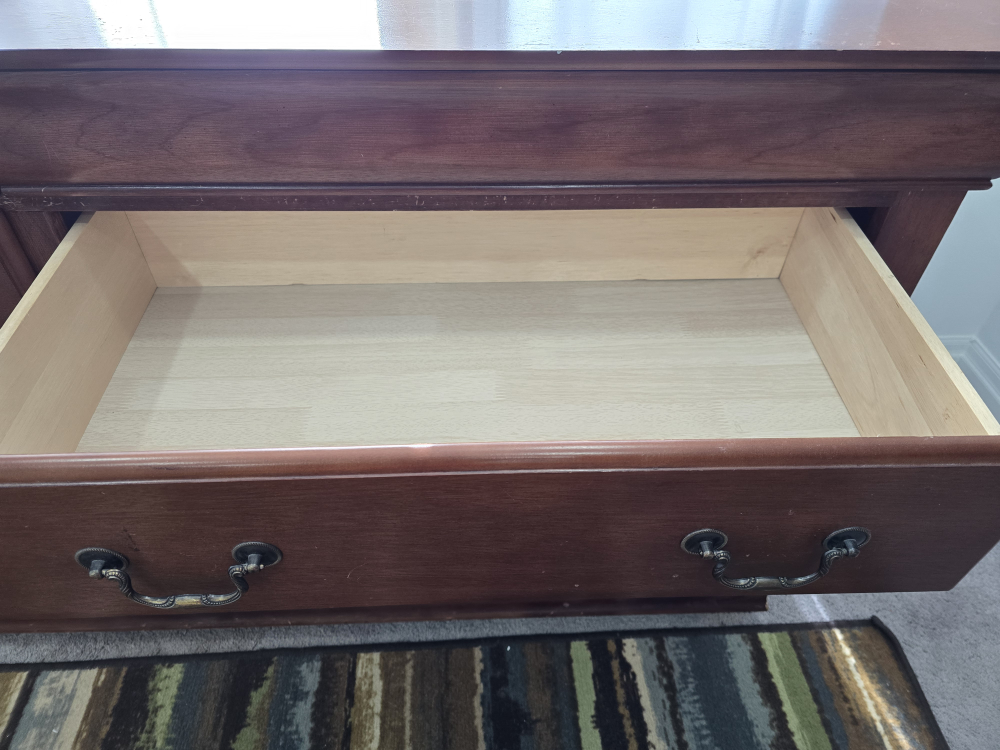 vintage Solid Wood Double Dresser - photo 3